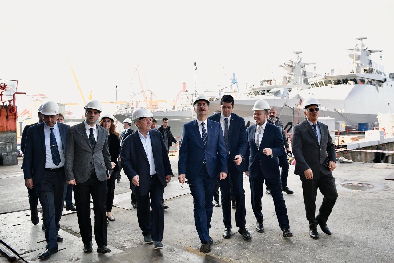 Görgün Mavi Vatan’ın yeni platformları için Tuzla’da inceleme yaptı