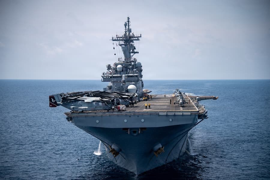 ABD Deniz Kuvvetleri, USS Boxer gemisi için San Diego'da