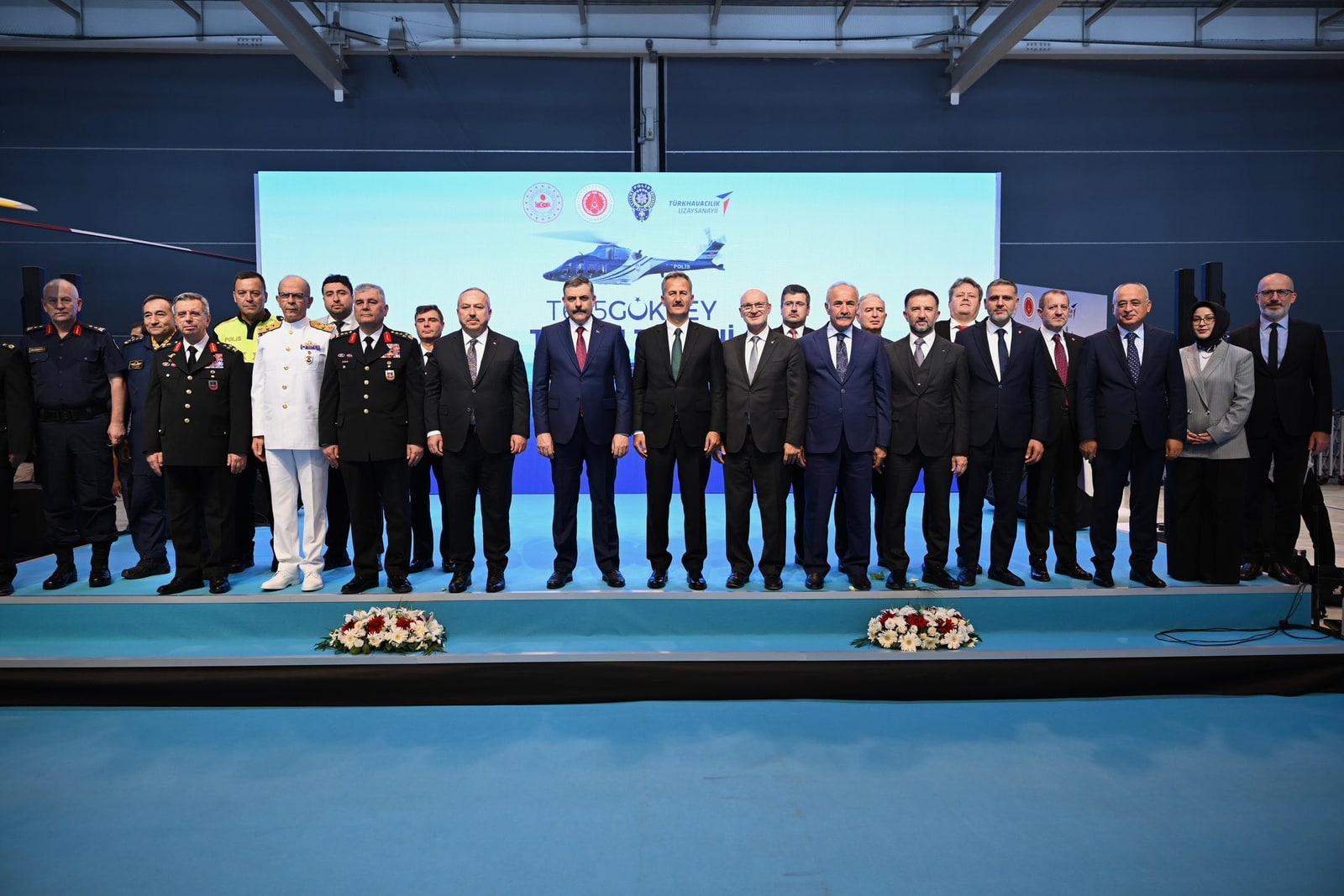 T625 GÖKBEY Emniyet Genel Müdürlüğü teslimat töreni — protokol
