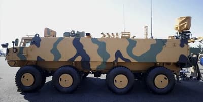 PARS İZCİ 8x8 KBRN Aracı TEKNOFEST Güneydoğu'da Sergilendi