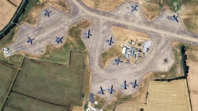 B-1 Lancer Uçaklarının İngiltere'den Ani Çekilmesi Uçak Sığınakları Yatırımının Yetersizliğini Gösterdi