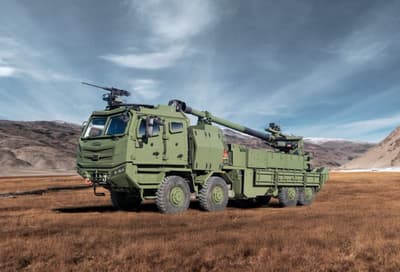 ASFAT Panter 8x8 taktik tekerlekli obüs Kara Kuvvetleri envanterine girdi