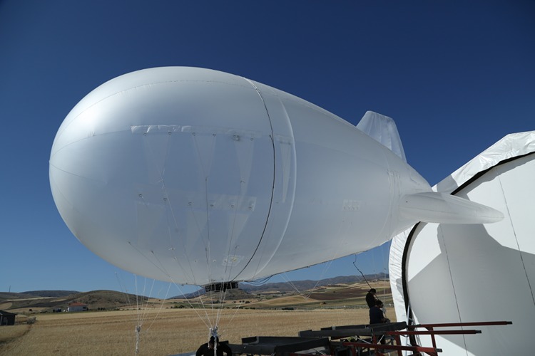 Yerli hava balonu GÖKÇERİ vitrine çıkıyor