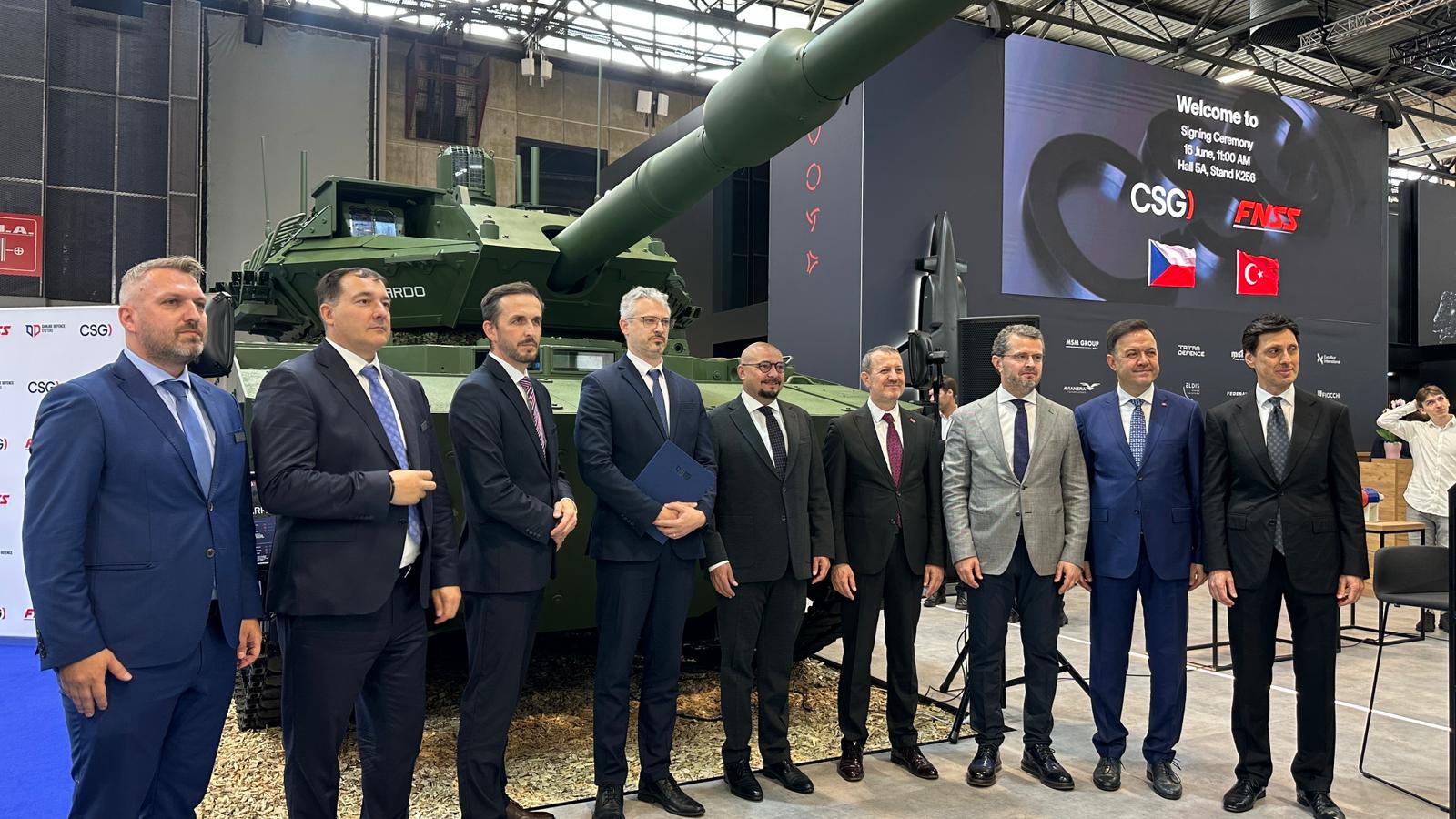 CSG Defence and FNSS Sign Framework Agreement to Create a New European Land Systems Partnership