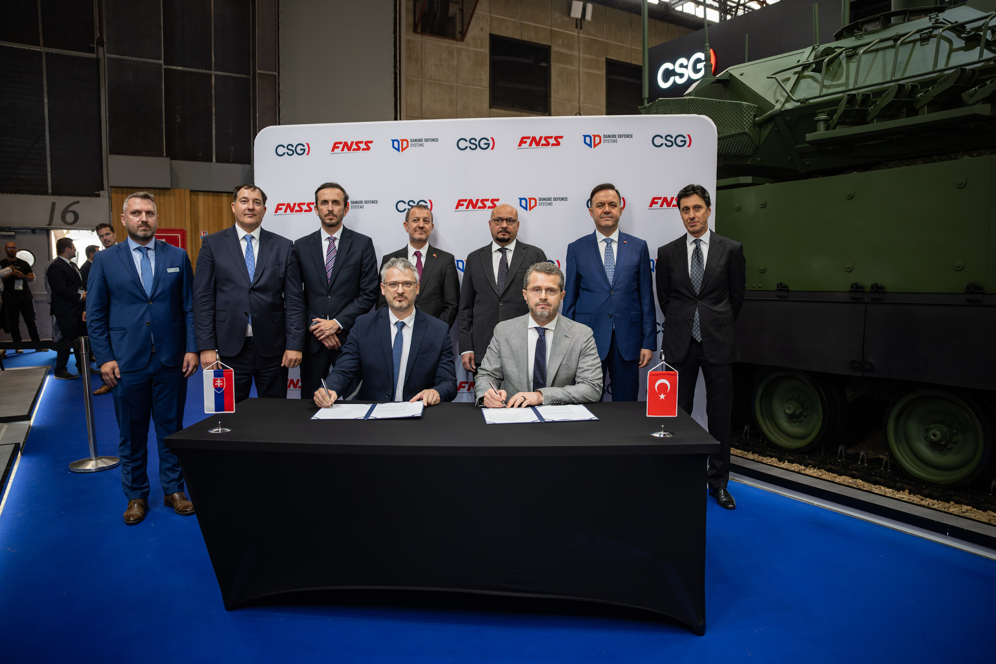 CSG Defence and FNSS Sign Framework Agreement to Create a New European Land Systems Partnership