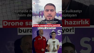 Drone savaşlarına hazırlık burada yapılıyor!