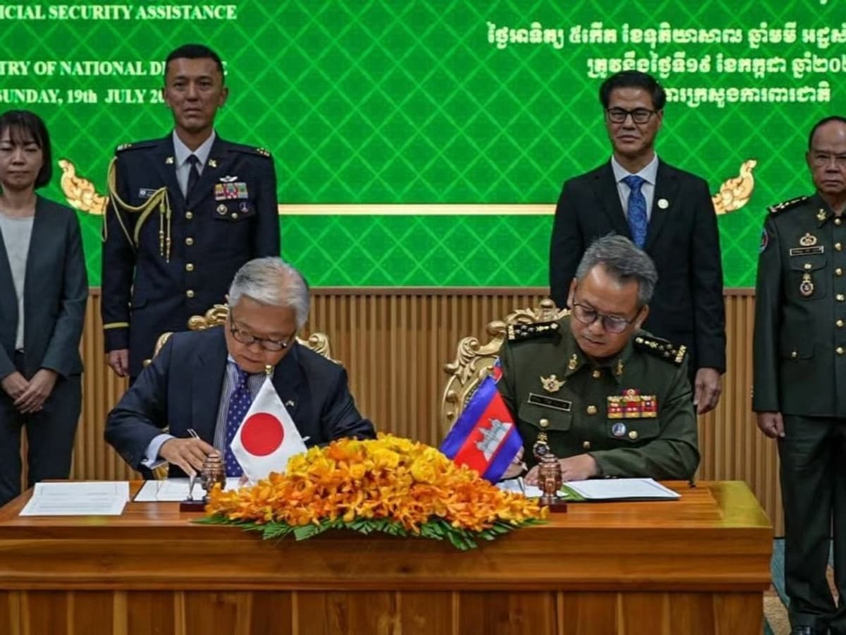 Japonya, Kamboçya'ya 3 Milyon Dolarlık Savunma Desteği Sağlayacak