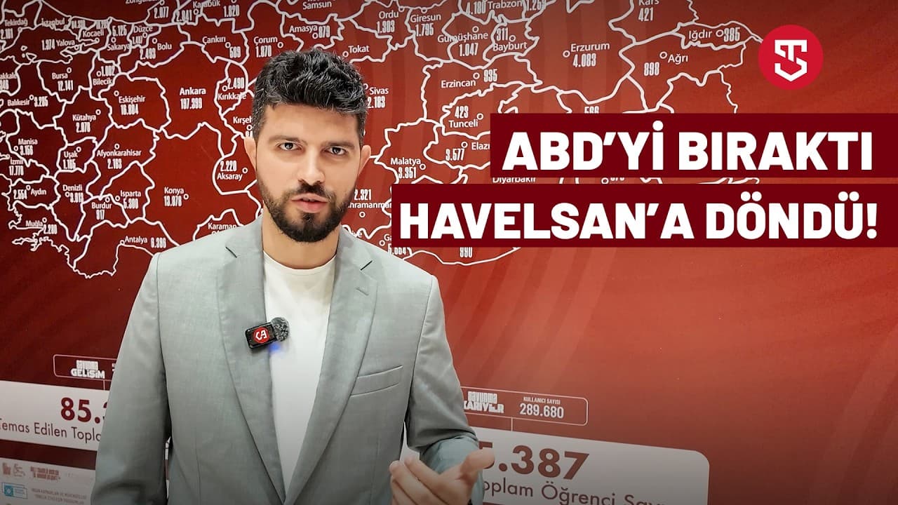 ABD'yi bıraktı HAVELSAN'a döndü!