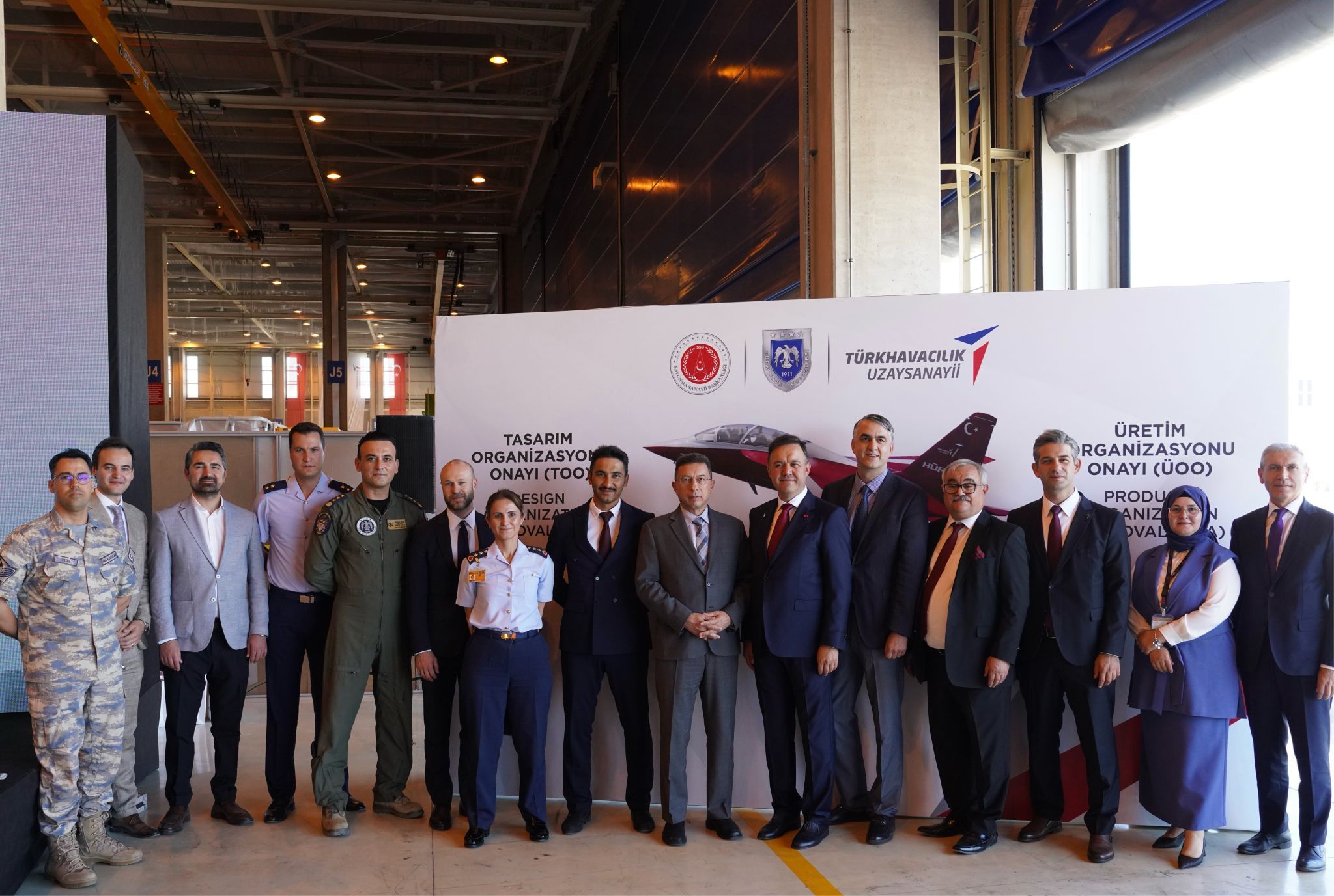 HÜRJET’e Tasarım Organizasyon Onayı