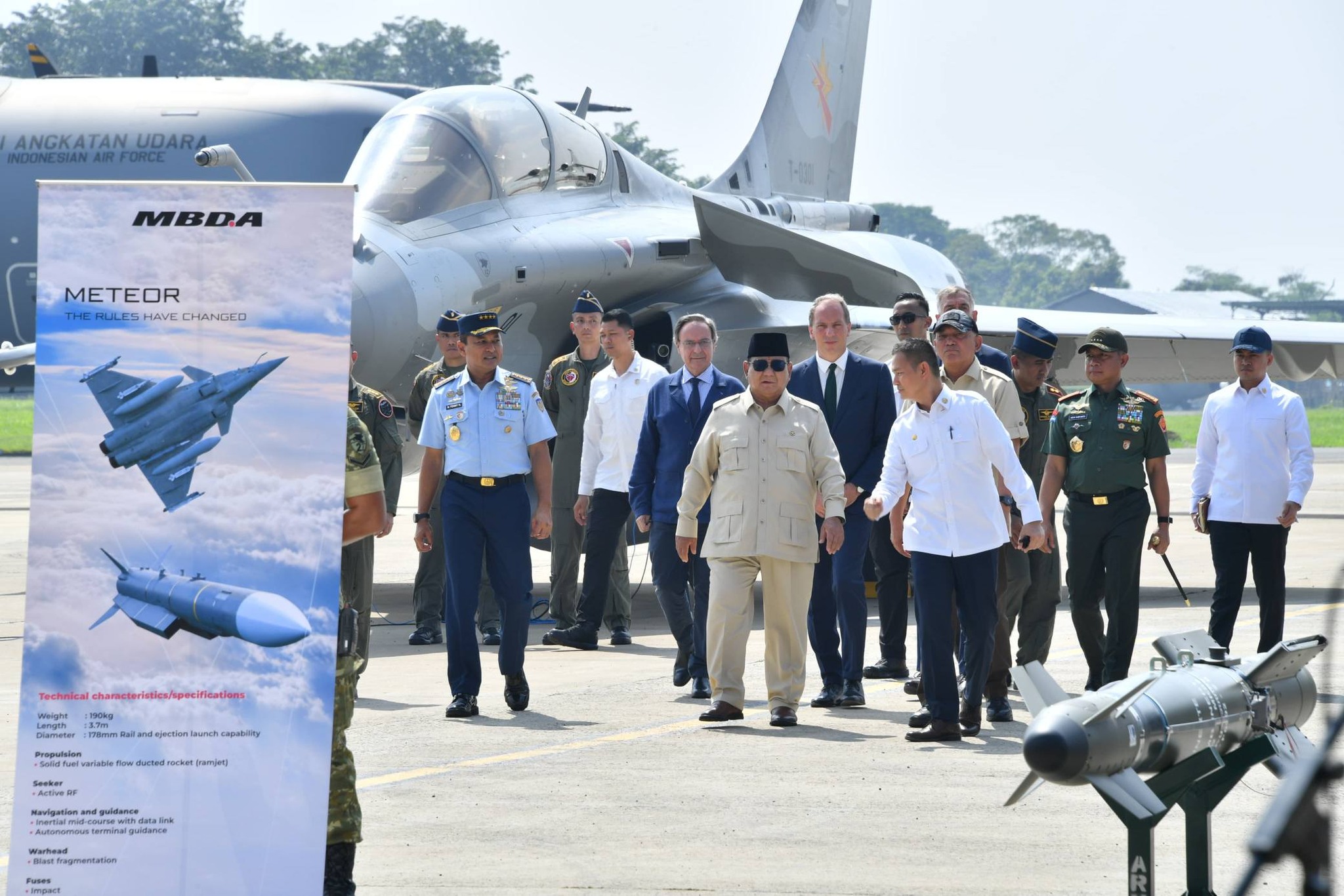 Endonezya’ya Rafale savaş uçağı teslimatı