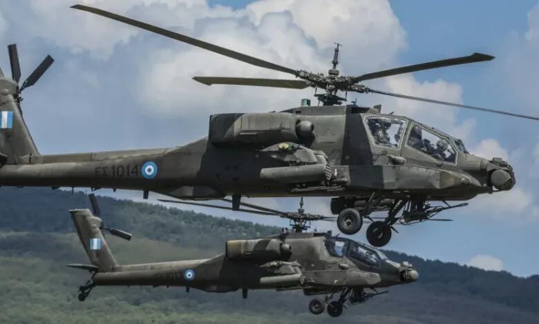 Yunanistan, BAE’den Apache helikopter yedek parçaları ve İsrail’den Spike NLOS füzeleri teslim aldı