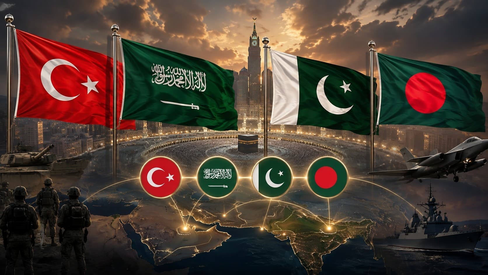 Mekke Ortak Savunma Anlaşması genişliyor: Bangladeş'ten olumlu mesaj