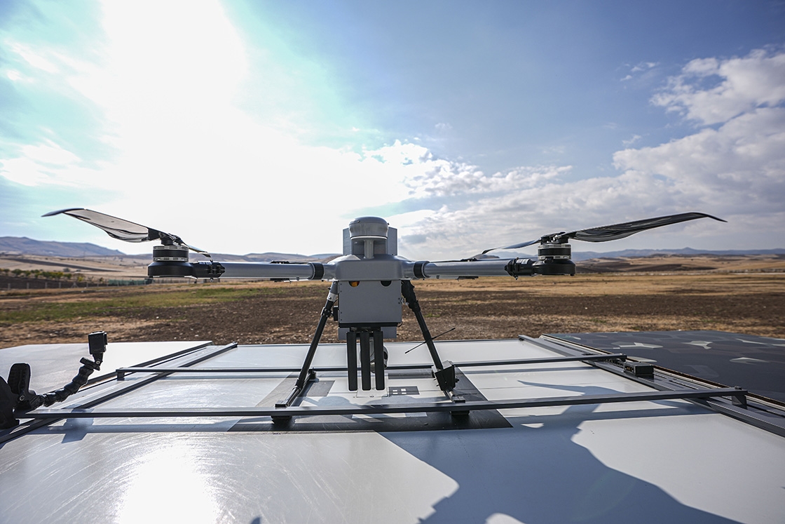 Akıllı dron istasyonu KORGAN-M göreve hazır!