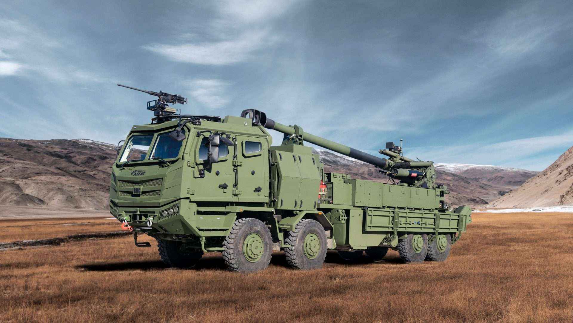 Türk Kara Kuvvetleri’ne ilk T-155 TTA Panter Obüsü teslimatı yapıldı