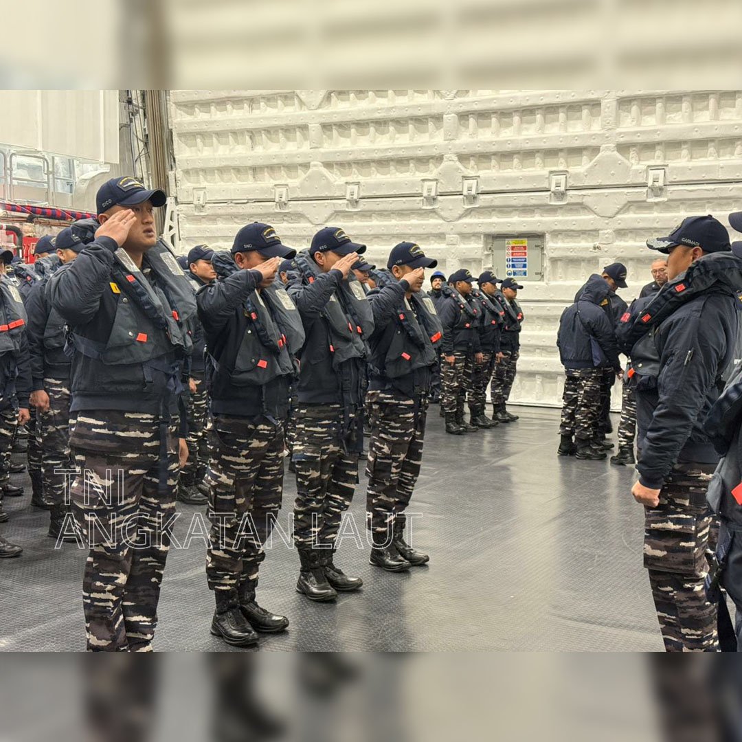 Endonezya’nın yeni gemisi deniz testlerinde