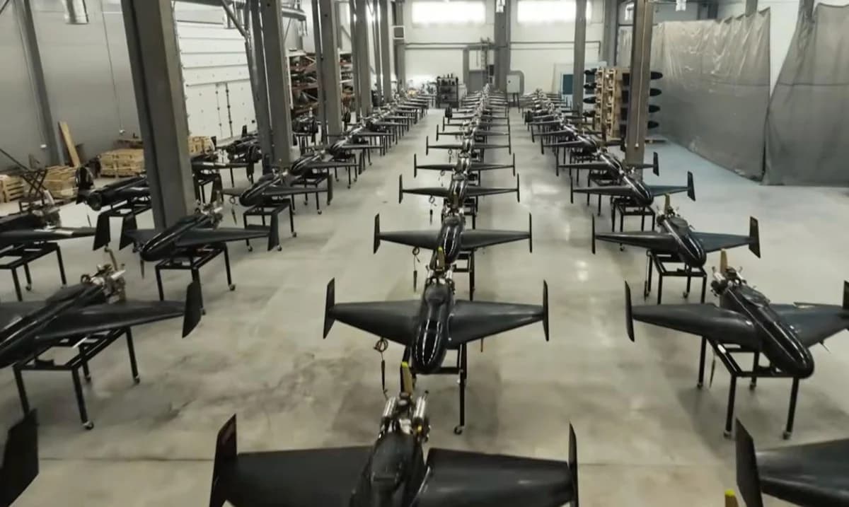 Ukrayna, Behemoth Kamikaze İHA'larının Üretim Hattını