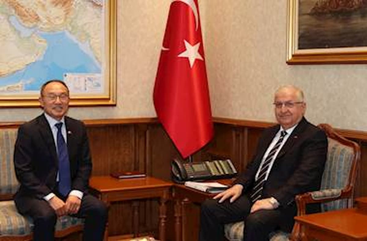Bakan Güler'den Güney Kore Büyükelçisine Resmi Ziyaret