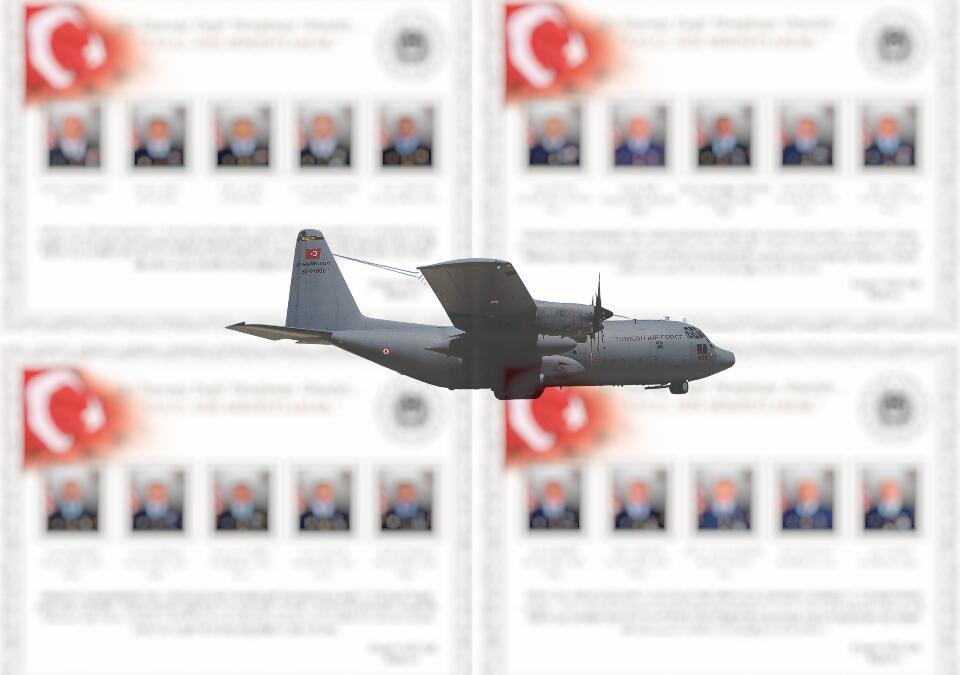 Düşen Askerî Nakliye Uçağında 20 Personel Şehit Oldu