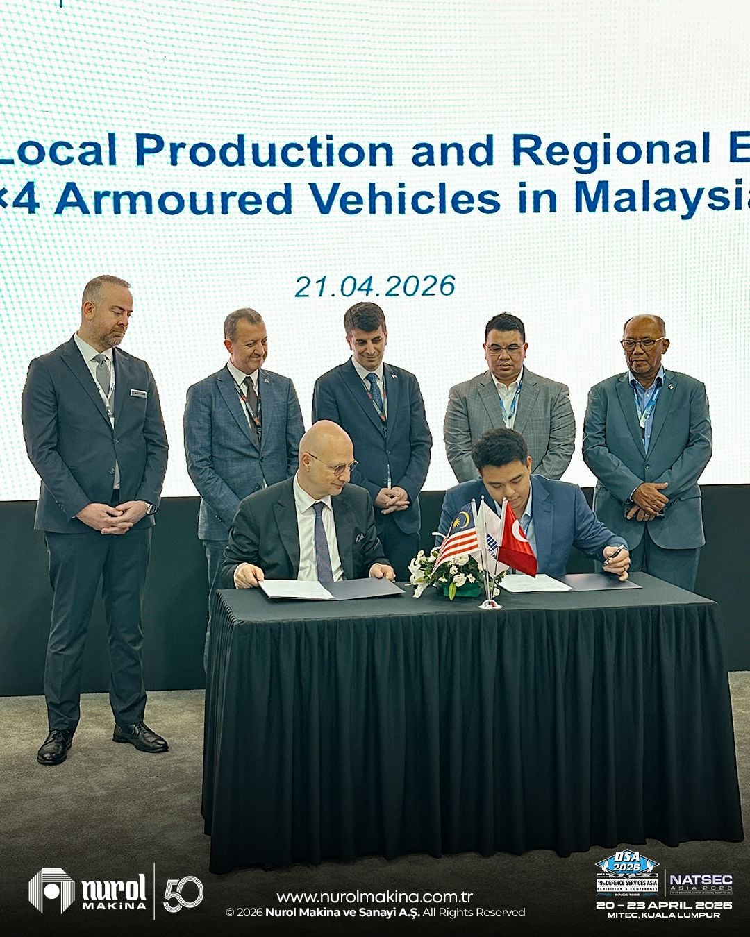 Nurol Makina’dan Malezya’da yeni iş birliği