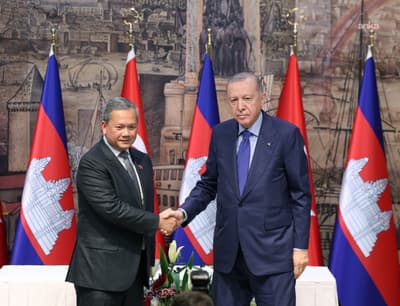 Erdoğan: Kamboçya ile ticaret hacmini 1 milyar dolara çıkarma çabaları sürüyor