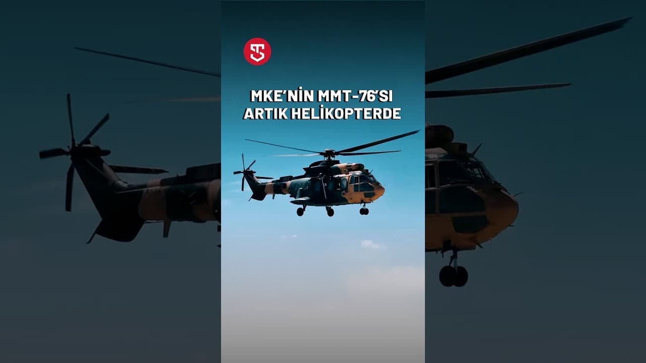 MKE’nin MMT-76’sı artık helikopterde!