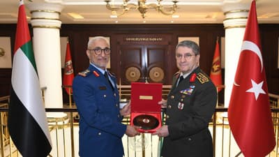 Birleşik Arap Emirlikleri Genelkurmay Başkanı Ankara’da