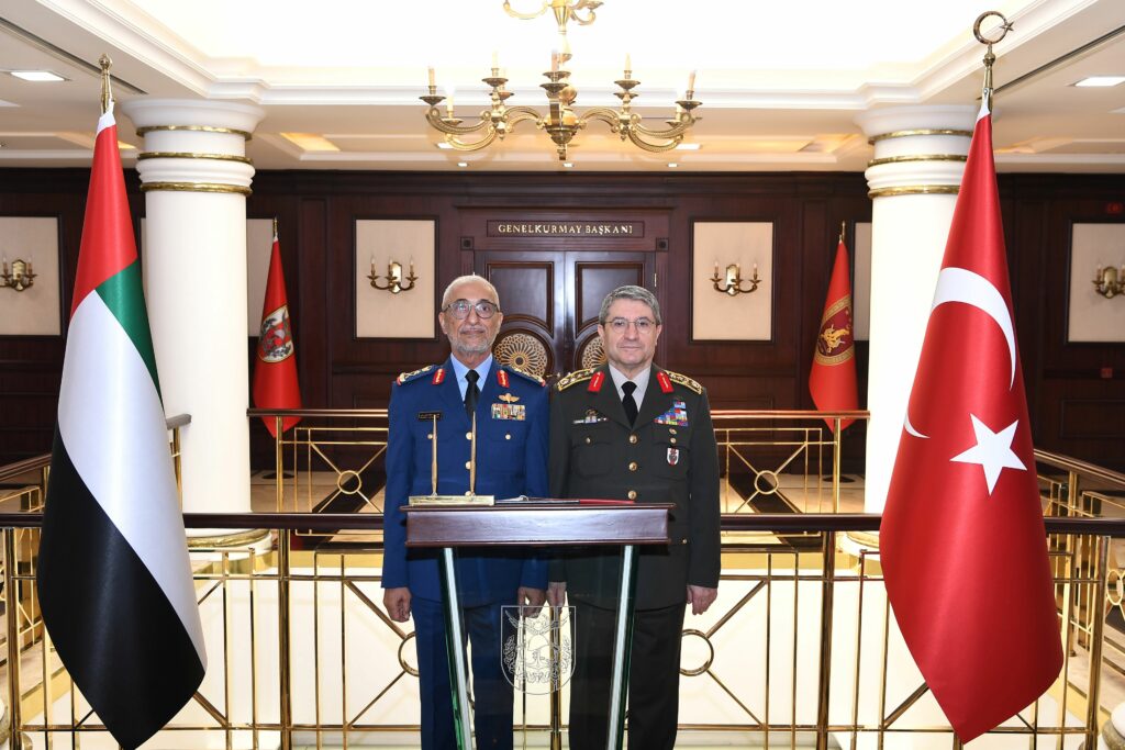 Birleşik Arap Emirlikleri Genelkurmay Başkanı Ankara’da