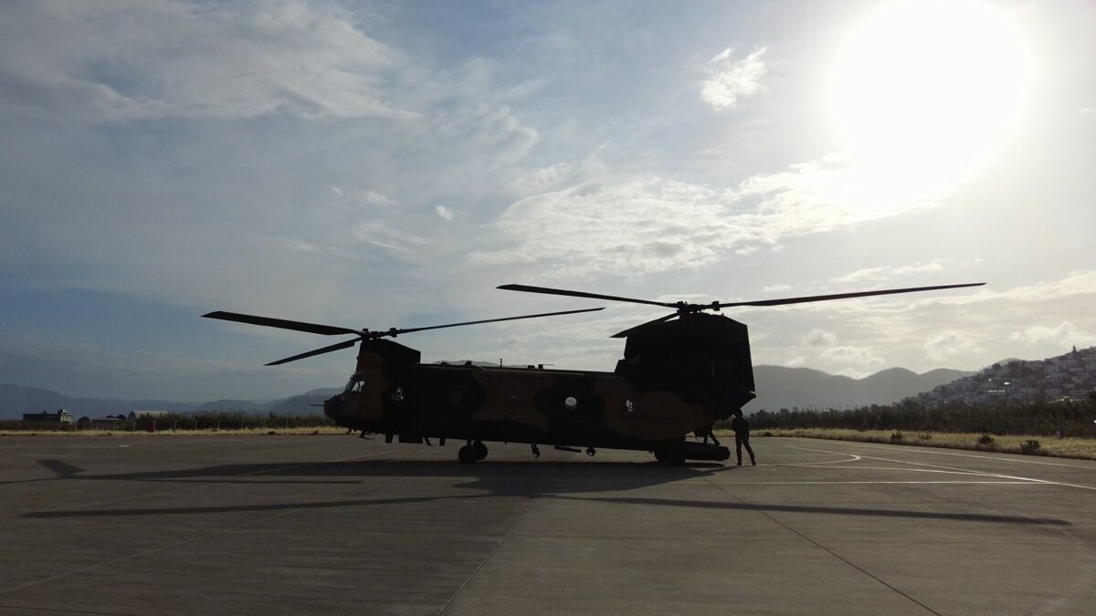 Kara Havacılık Komutanlığına Bağlı CH-47 Helikopteri Kaza Kırıma Uğradı