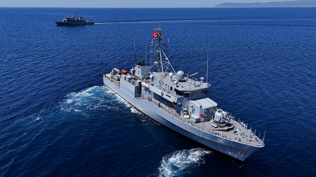EFES-2026 Tatbikatı'nın Mayın Avlama Harekatı gerçekleştirildi