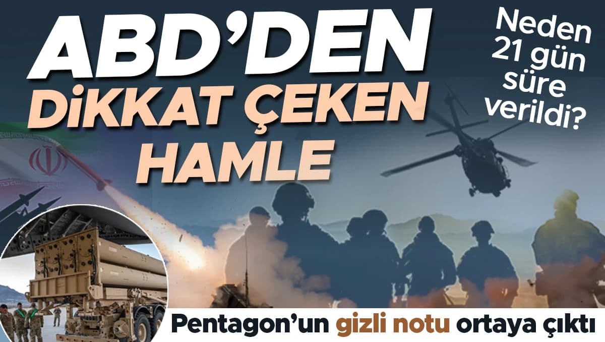 Pentagon'un Gizli Planı: 21 Günde Savaş Hazırlığı