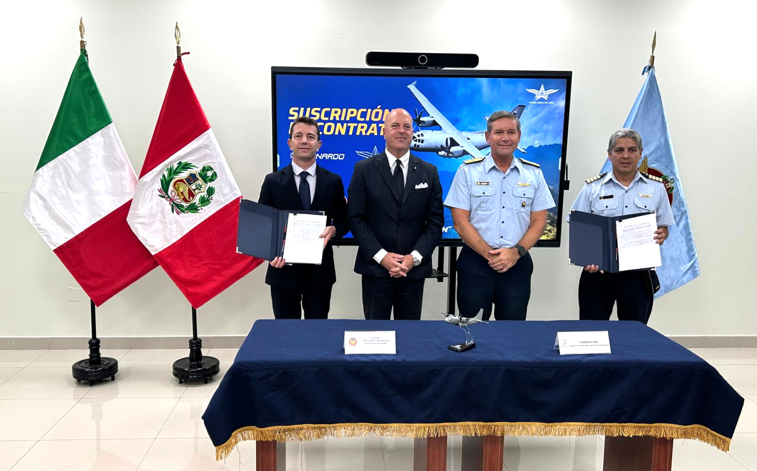 Peru Acquires Fifth C-27J Spartan Aircraft, Strengthening the Country's Tactical Transport Capabilities
