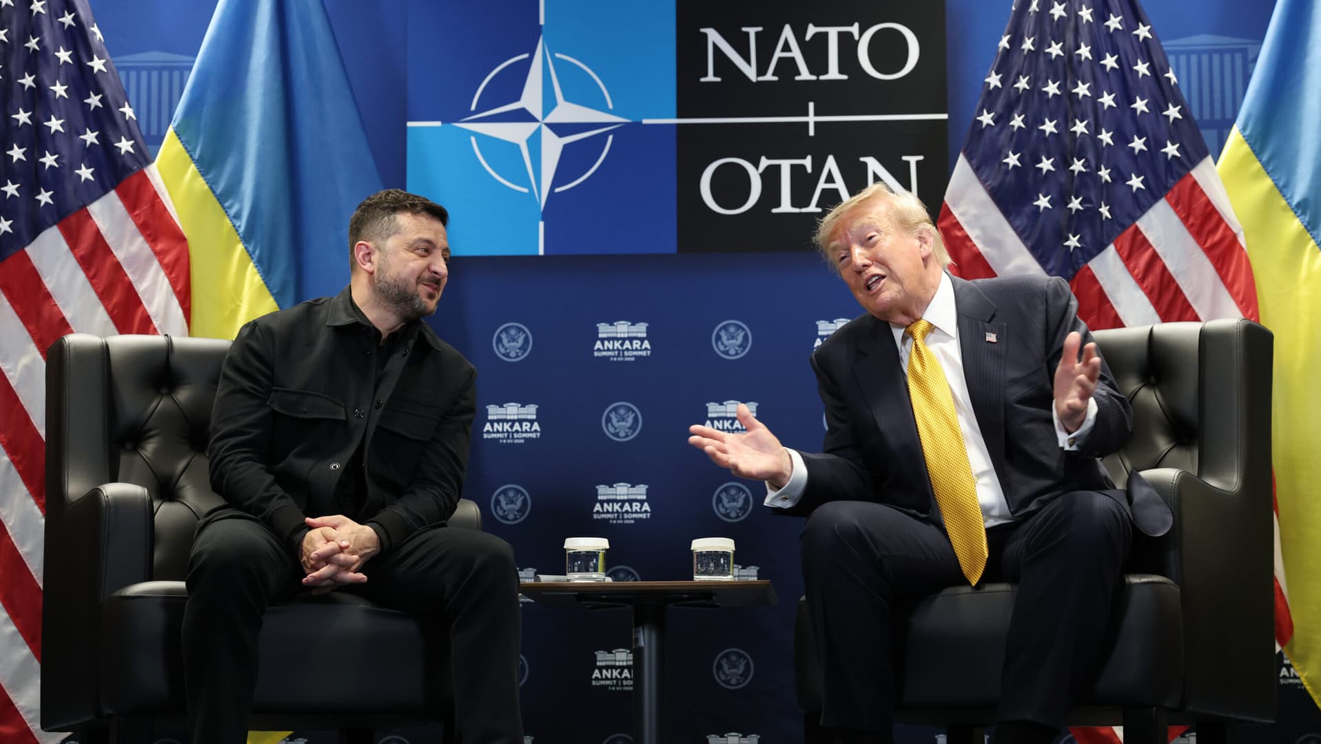 Trump, NATO zirvesini 'birlik' övgüsüyle bitirdi, Ukrayna'ya Patriot lisansı önerdi