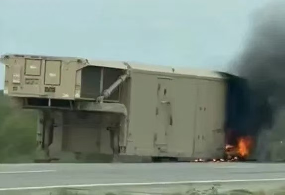 THAAD hava savunma sisteminde yangın