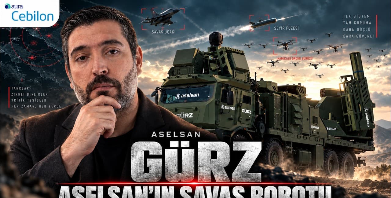 ASELSAN'ın Yeni Canavarı GÜRZ: Tek Başına Her Şeyi Vuran Hava Savunma Sistemi