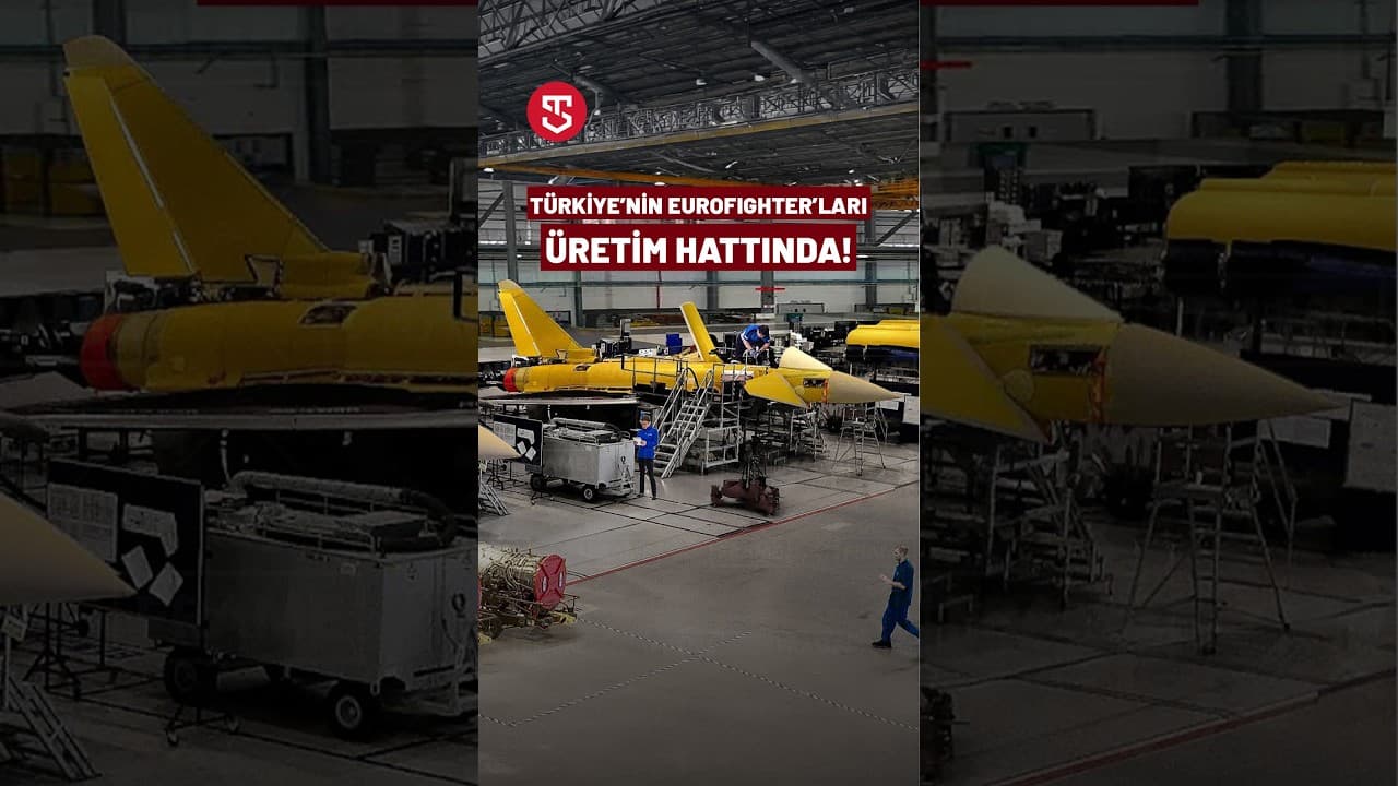 Türkiye’nin Eurofighter Typhoon’ları Üretim Hattında!