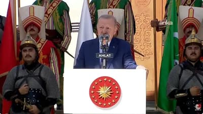 Erdoğan: Ahlat'tan Terörsüz Türkiye mesajı, 86 milyonun barışını vurguladı